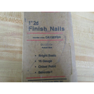Senco DA13EPBN 1" 15 Gauge Finish Nails (Pack of 2500)
