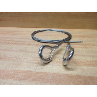 Gripple HF2-HS-5FT-2P Stainless Snap On Hook HF2HS5FT2P