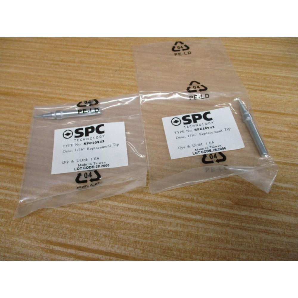 SPC Technology SPC10943 Replacement Soldering Iron Tip (Pack of 2)