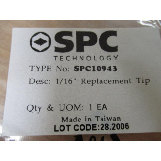 SPC Technology SPC10943 Replacement Soldering Iron Tip (Pack of 2)