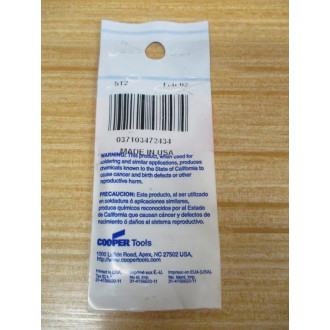 Weller ST2 Cooper Tools Screwdriver Tip (Pack of 2)