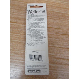 Weller PTA6 Cooper Tools Screwdriver Tip 47301