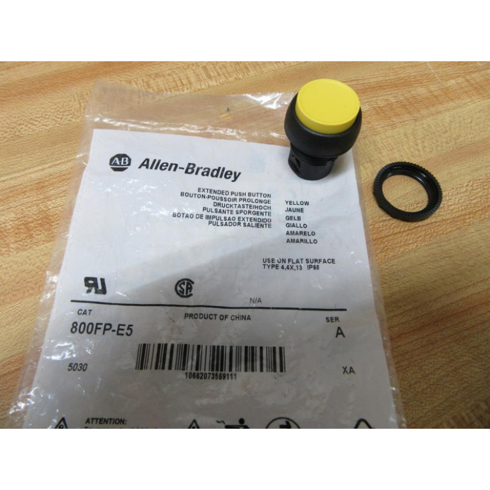 Allen Bradley 800FP-E5 Extended Push Button 800FPE5