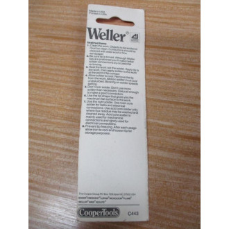 Weller PTA8 Cooper Tools Screwdriver Tip 47341 (Pack of 2)