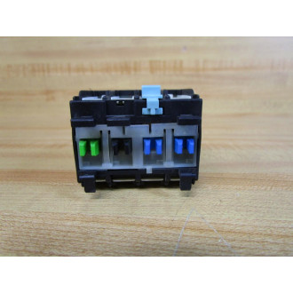 Siemens 3RH1921-1FA22 Switch Block 3RH19211FA22 - Used
