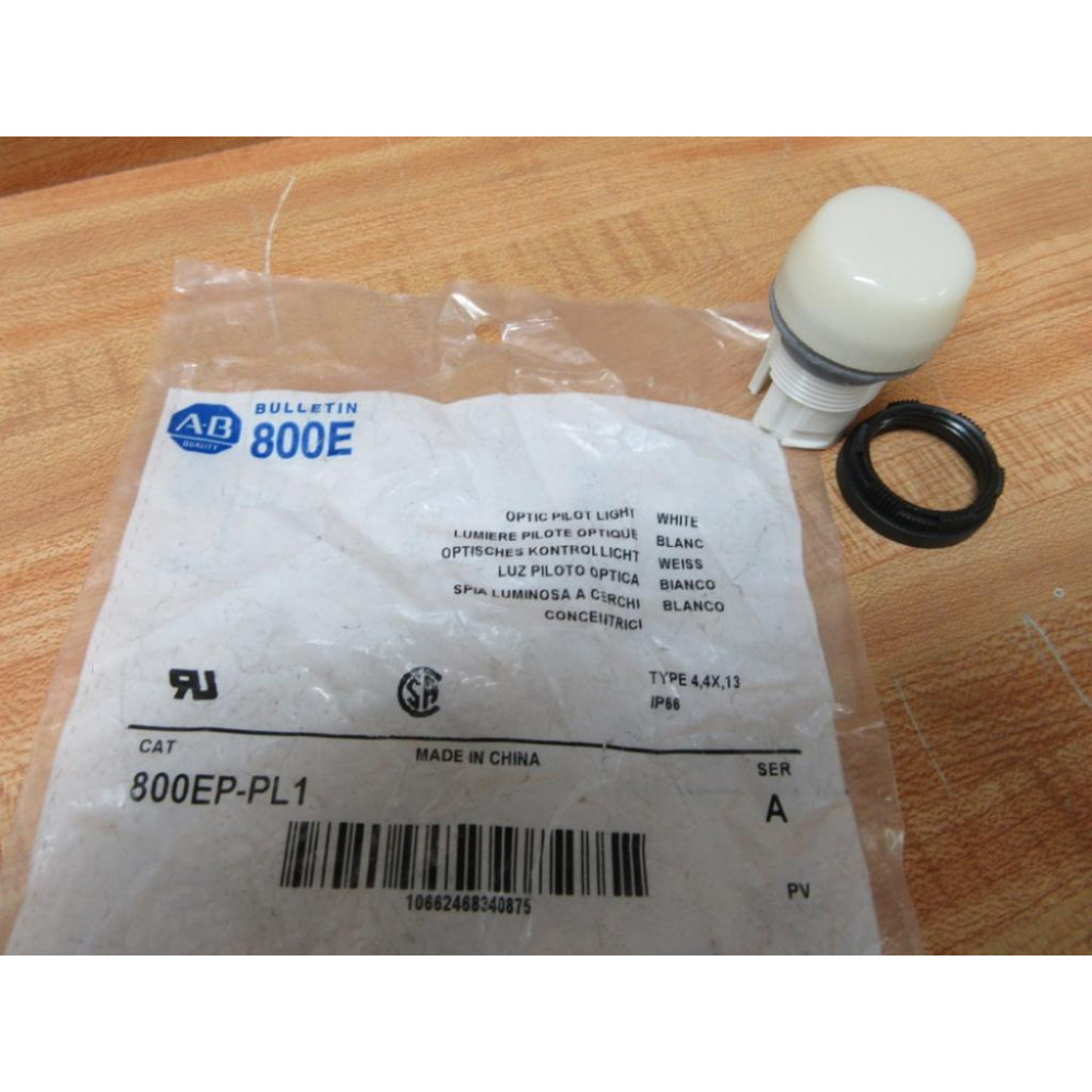 Allen Bradley 800EP-PL1 Optic Pilot Light 800EPPL1