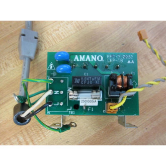 Amano EPC-210962 Power Board WTransformer & Cable LEP-1B - Used