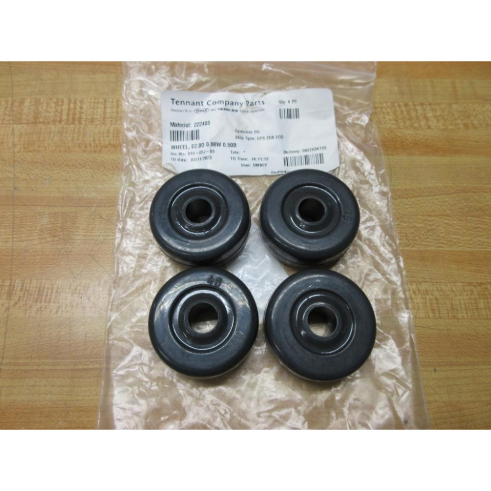 Tennant 222403 Wheel (Pack of 4)
