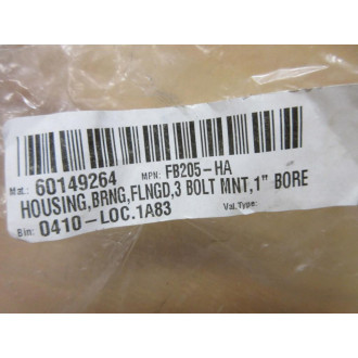 FB205-HA Flange Block Bearing Housing FB205HA