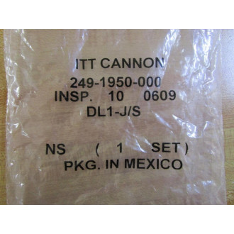 ITT Cannon 249-1950-000 Junction Shell Kit DL1-JS