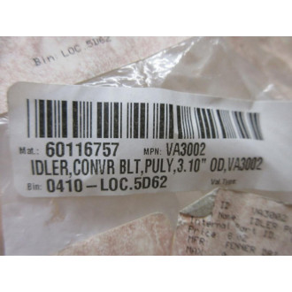 Fenner Drives VA3002 Conveyor Belt Pulley Idler - New No Box
