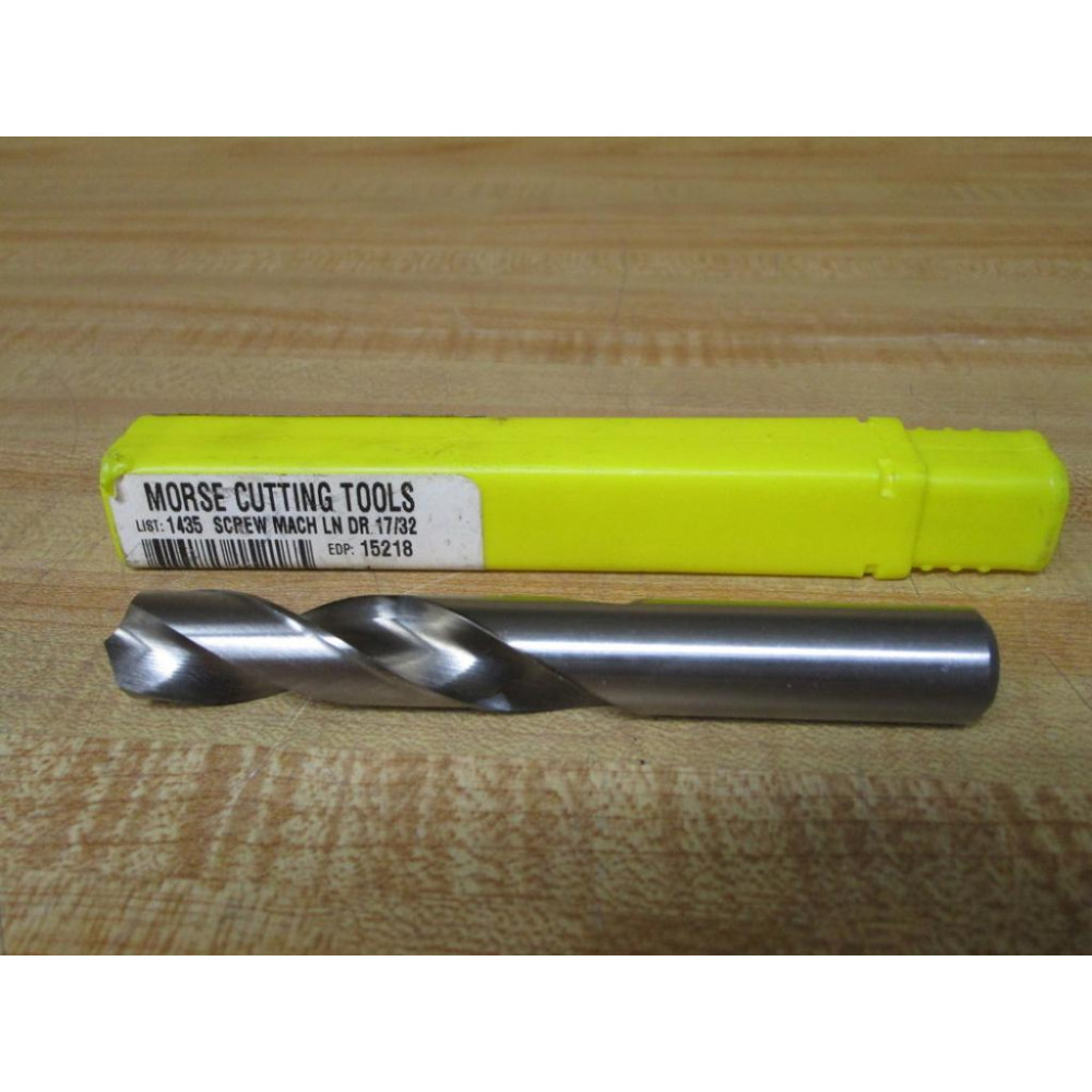 Morse Cutting Tool 15218 Screw Machine Drill Bit 1435 1732" Dia.