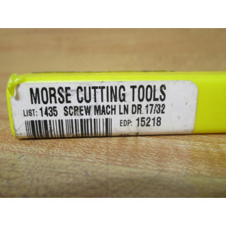 Morse Cutting Tool 15218 Screw Machine Drill Bit 1435 1732" Dia.