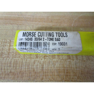 Morse Cutting Tools 19031 Drill Bit 1424S 3364"