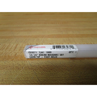 Cle-Line C23271 Greenfield Shank Masonry Bit 1889 (Pack of 2)