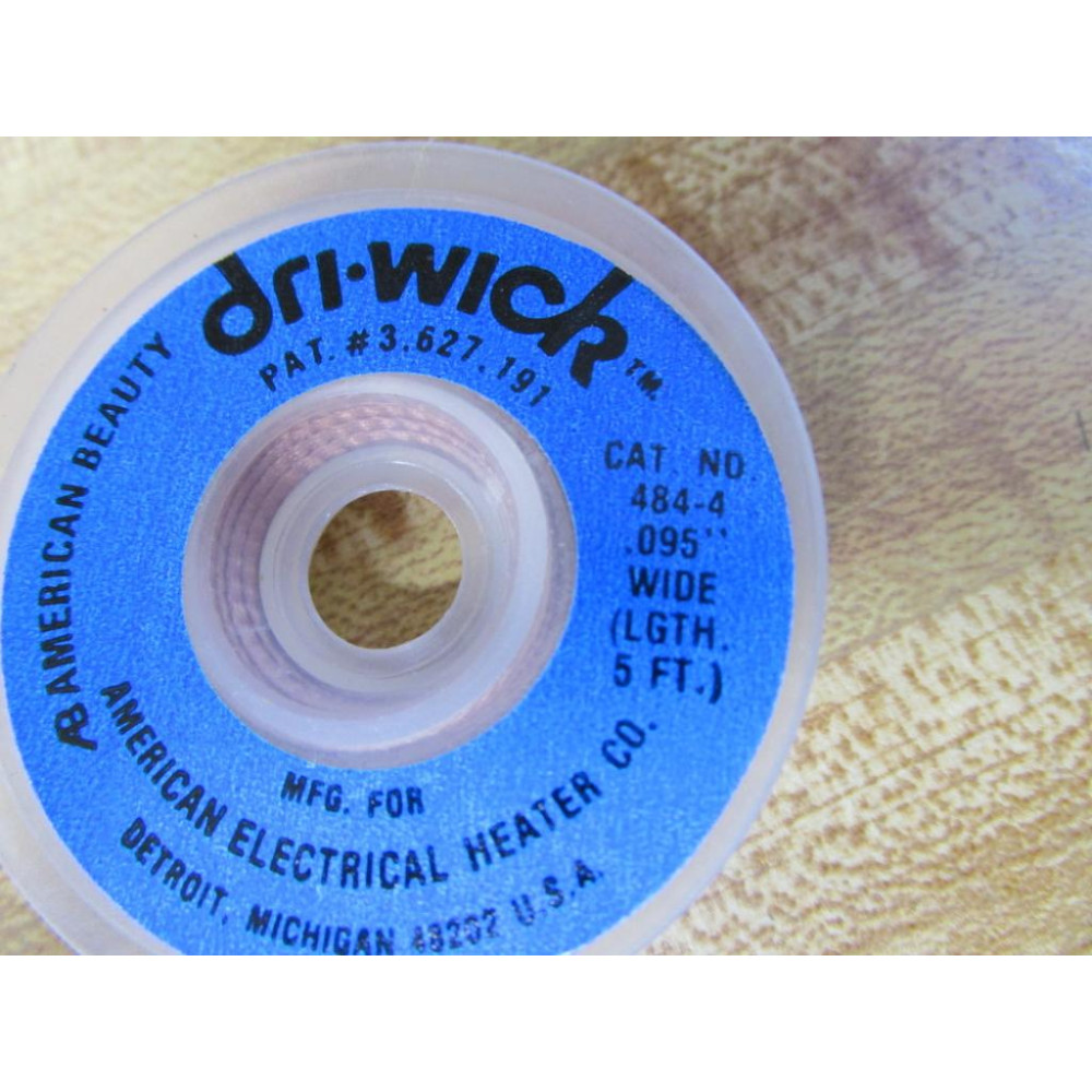 Dri-Wick 484-4 De-Soldering Braid 4844