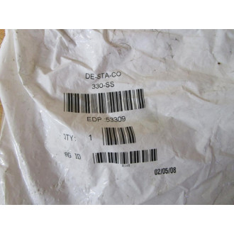 De-Sta-Co 330-SS Pull-Action Clamp Destaco 330SS WJ-Hook