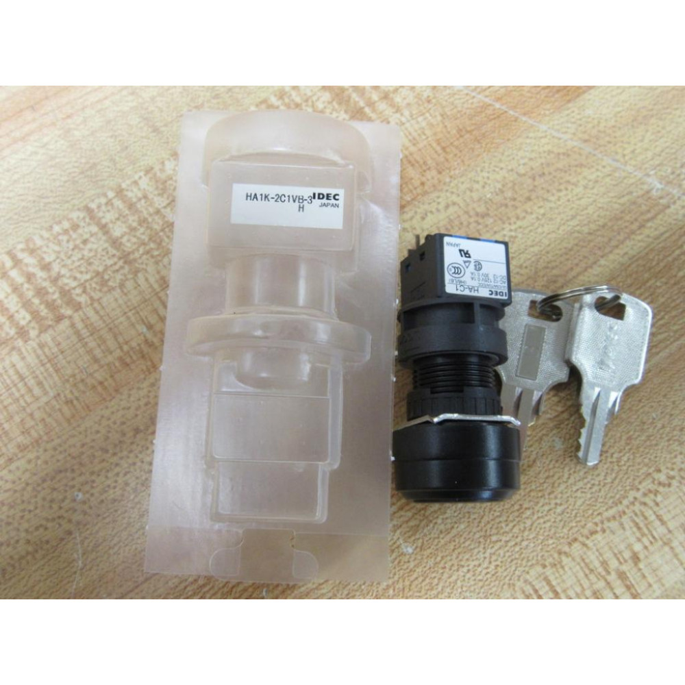 IDEC HA1K-2C1VB-3 2-Pos Selector Switch HA1K2C1VB3