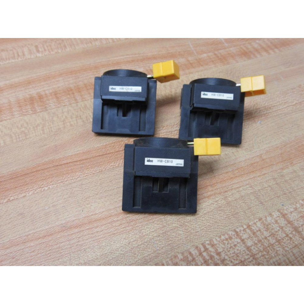 IDEC HW-CB10 Contact Block Assy. HWCB10 (Pack of 3) - Used