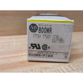 Allen Bradley 800MR-P16R Small Round Pilot Light 800MRP16R