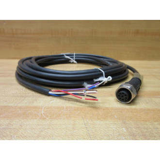 Schmersal 101210560 QD Cable A-K8P-M12-S-G-5M-BK-1-X-A-4-69