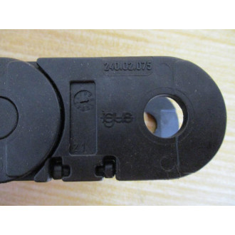 Igus 240.02.075 Cable Carrier 24002075 18" Length - New No Box