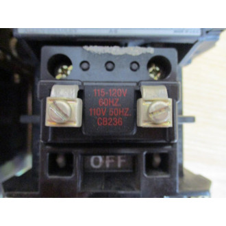 Allen Bradley 505-BOD Reversing Starter 505-B0D - Used