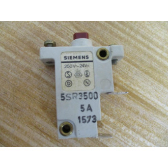 Siemens 5SR3500-5A Circuit Breaker 5SE3500 - Used