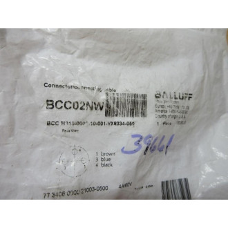 Balluff BCC M313-0000-10-001-VX8334-050 Sensor Cable BCC02NW