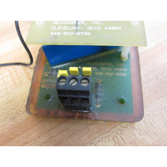 Neundorfer 81700-229 160 Megohm Voltage Divider 84700-25 WScrew Terminal - Used