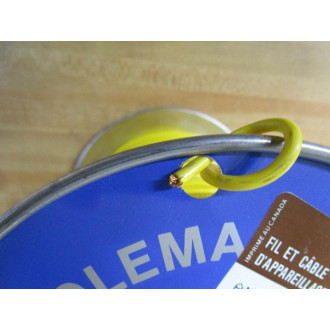 Coleman Cable 16(2630)264MTWTFW YEL 16 AWG Wire 411020502 500' - New No Box
