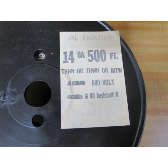 Essex EC 53446 14 THHN Building Wire 500' Spool - New No Box