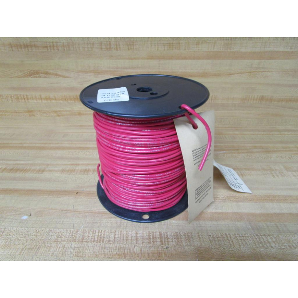 Triangle Wire & Cable W-0774-14 14 AWG MTW Wire 0774-14 500' - New No Box