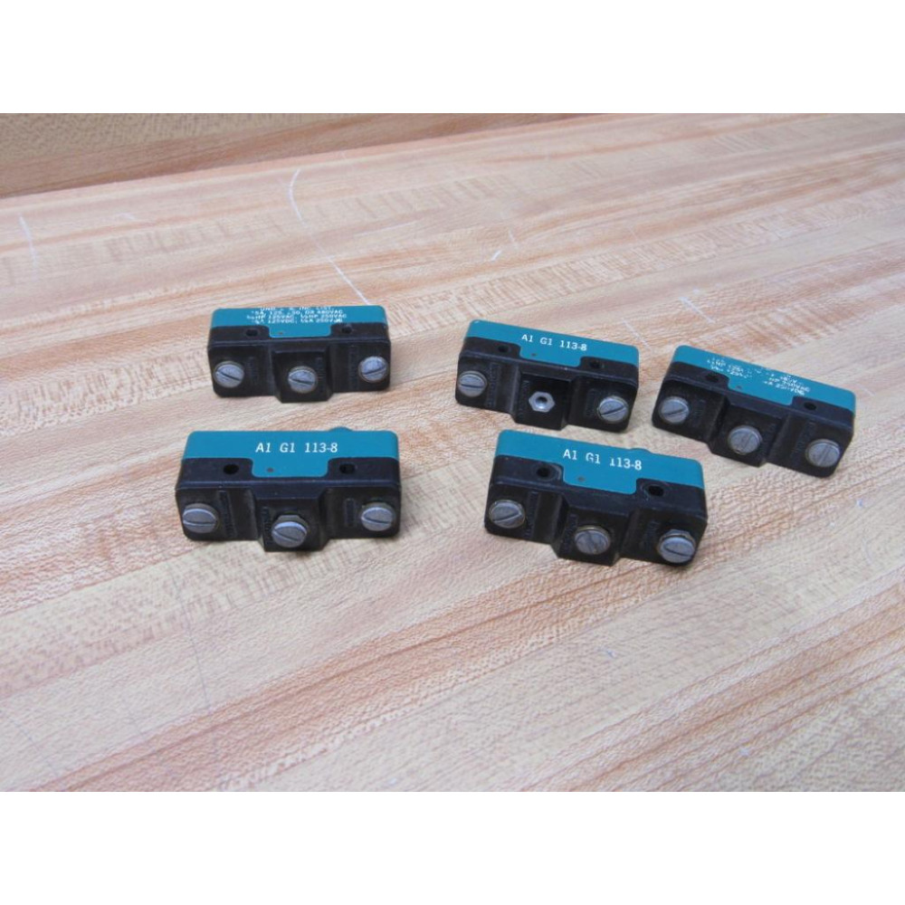 Potter & Brumfield A1 G1 113-8 Switch A1G11138 (Pack of 5) - Used
