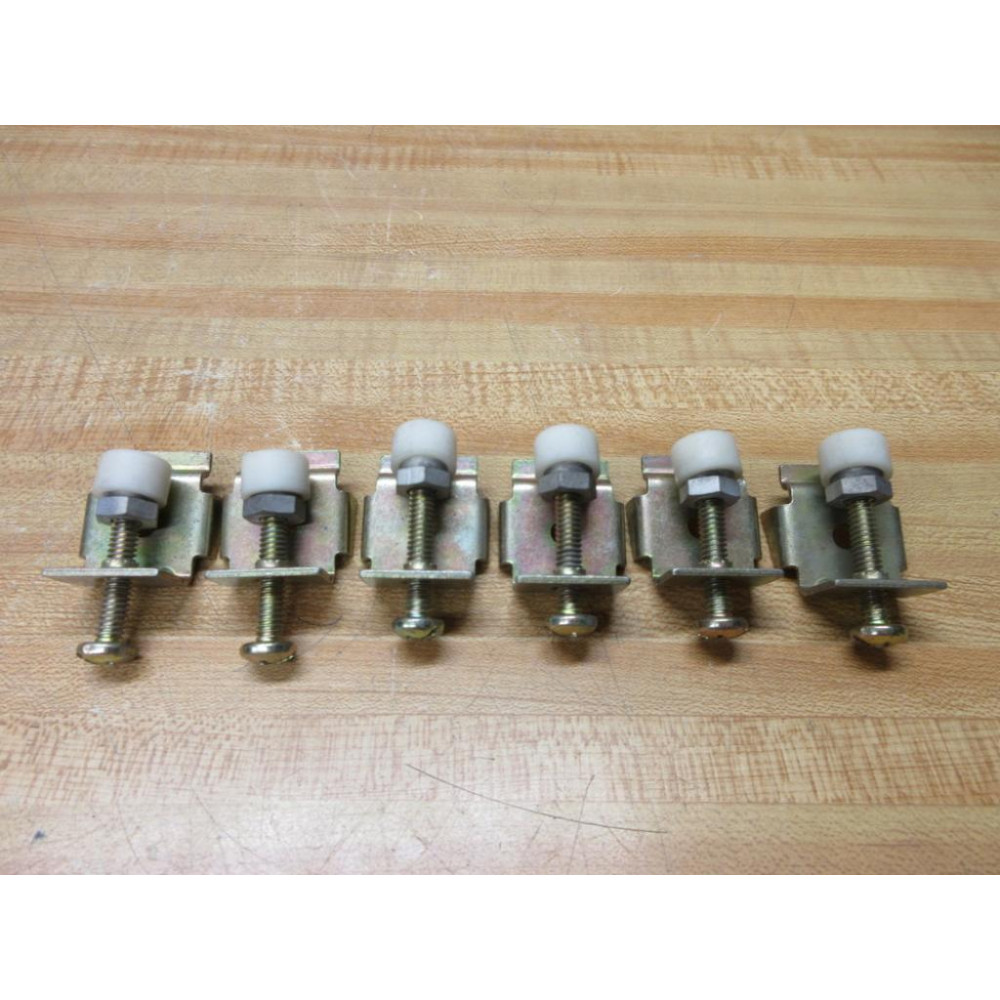 Allen Bradley 77135-166-55 Mounting Clip 2711-NP2 Flat End (Pack of 6) - New No Box