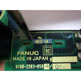 Fanuc A16B-2203-0594 Board 6 A16B-2203-059401A  Non-Refundable - Parts Only
