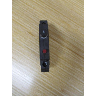 Weidmuller 9101803500 5A Circuit Breaker - New No Box