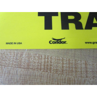 Condor 476P25 Caution Forklift Traffic Sign (Pack of 2) - New No Box