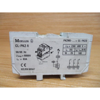 Moeller Klockner CL-PKZ0 Current Limiter CLPKZ0 - Used