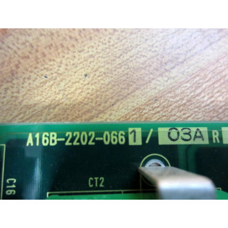 Fanuc A16B-2202-0661 Board 11 A16B-2202-066103A  Non-Refundable - Parts Only