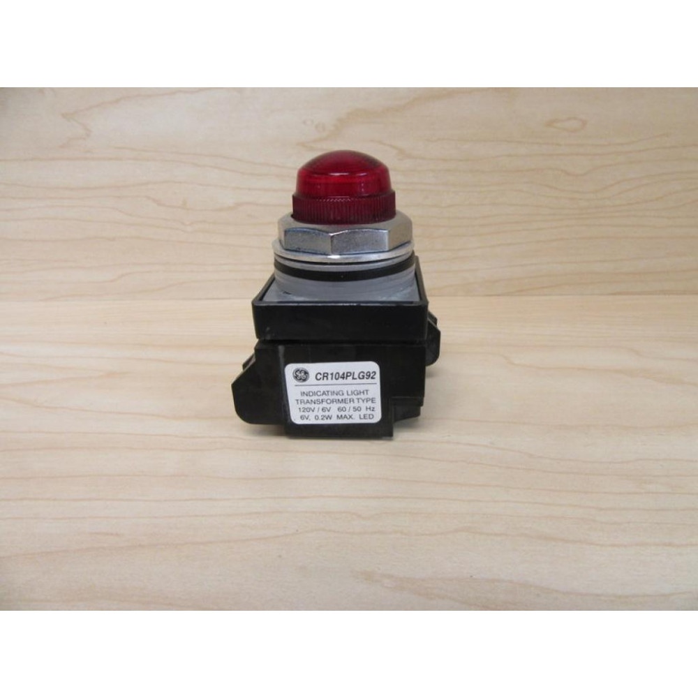 General Electric CR104PLG32R Indicator Light GE - Used