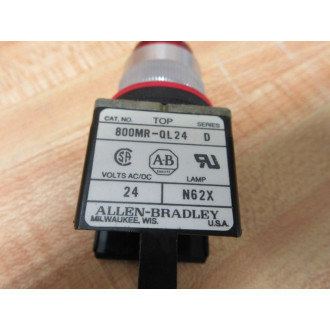 Allen Bradley 800MR-QL24R Pilot Light 800MRQL24R