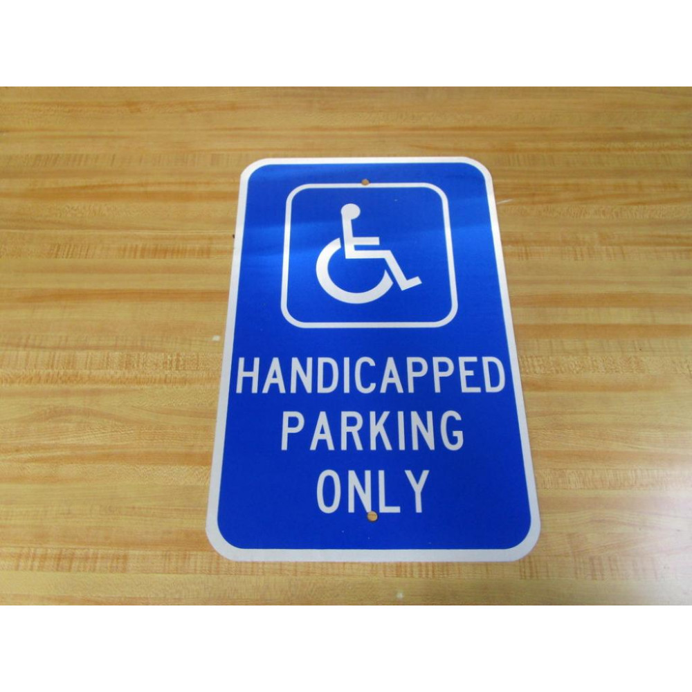 Generic S1218R75HPOEA Handicapped Parking Only - New No Box