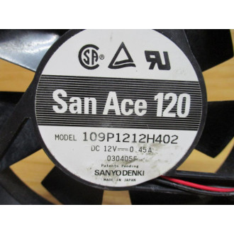 Sanyo Denki 109P1212H402 San Ace 120 Axial Fan - Used