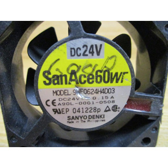 Sanyo Denki 9WF0624H4D03 SanAce60WF Fan - Used