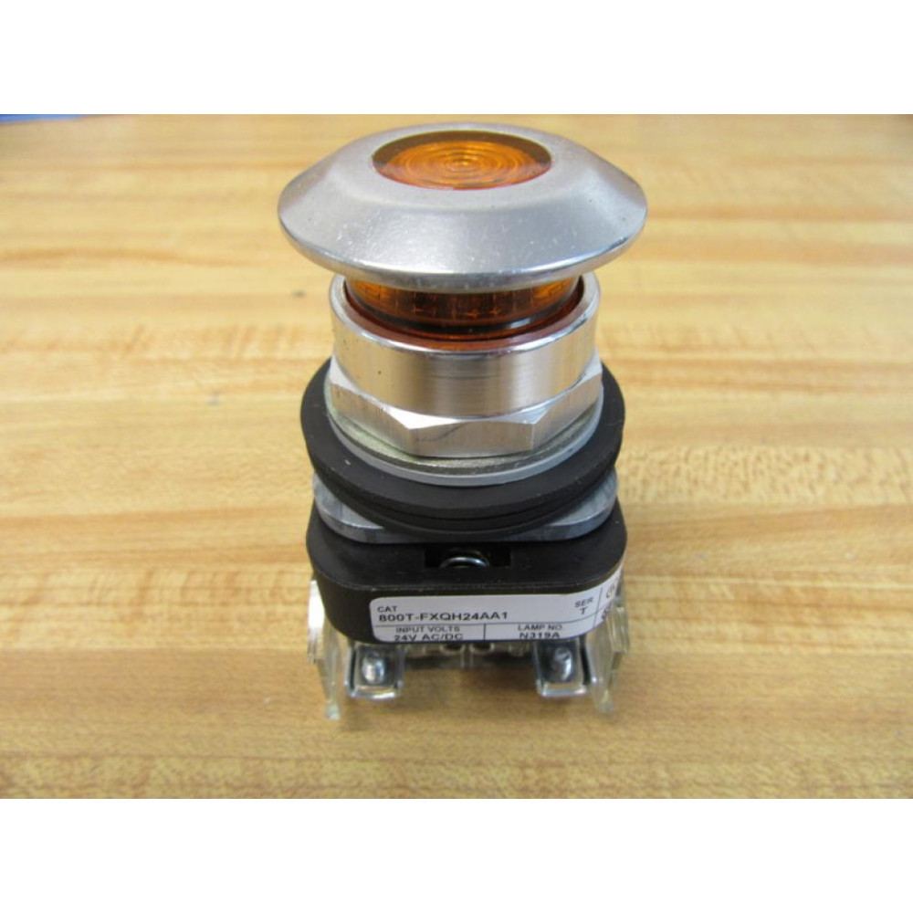 Allen Bradley 800T-FXQH24AA1 Push Pull Switch Illuminated - New No Box