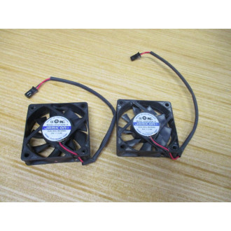 Jamicon KF0615B2M-R Rotary DC Fan KF0615B2MR (Pack of 2) - Used