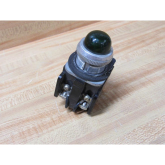 Allen Bradley 800T-P46 Pilot Light 800TP46 Green 800T-P46G (Pack of 2) - Used