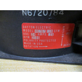 Dayton 4C767 Axial Fan - Used