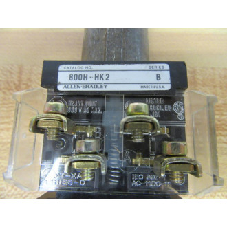Allen Bradley 800H-HK2A Selector Switch 800HHK2A WO Bezel - New No Box